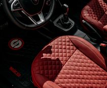 Al Makhraj's leather car interior