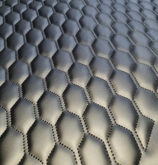 Embroidery and Perforation on leather