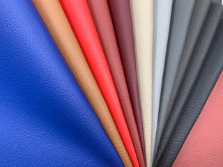 Multicolor PVC embossed artificial leather
